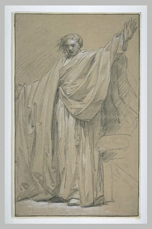 Giovane che alza le braccia - Museo del Louvre, Parigi